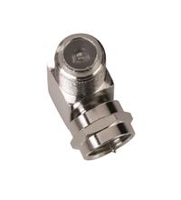 Adaptor F-fem-F-male. Angle 90